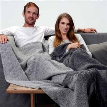 Aurora Knit Alpaca Throw - Veranda & Vessel Home Living