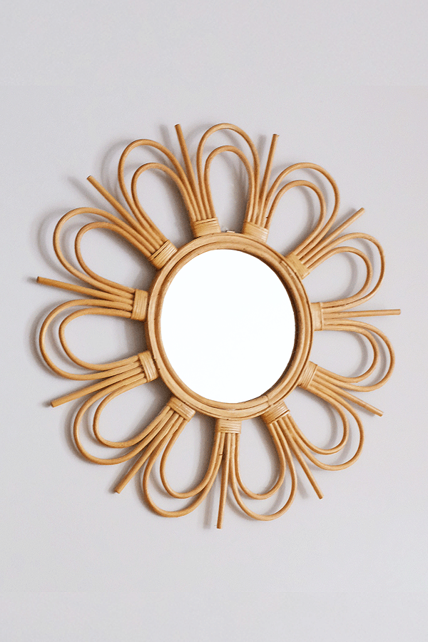 Bong Sunburst Natural Rattan Mirror - Veranda & Vessel Home Living