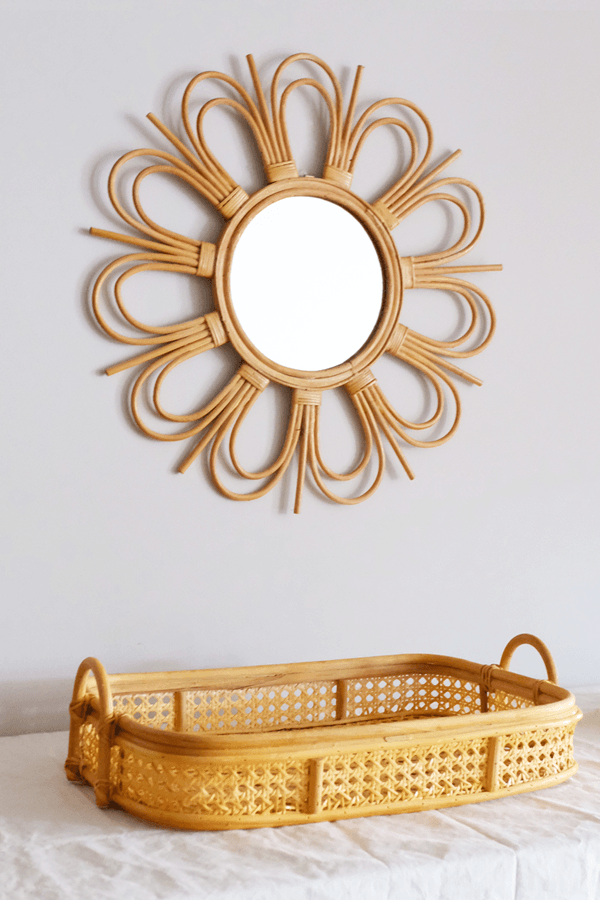 Bong Sunburst Natural Rattan Mirror - Veranda & Vessel Home Living