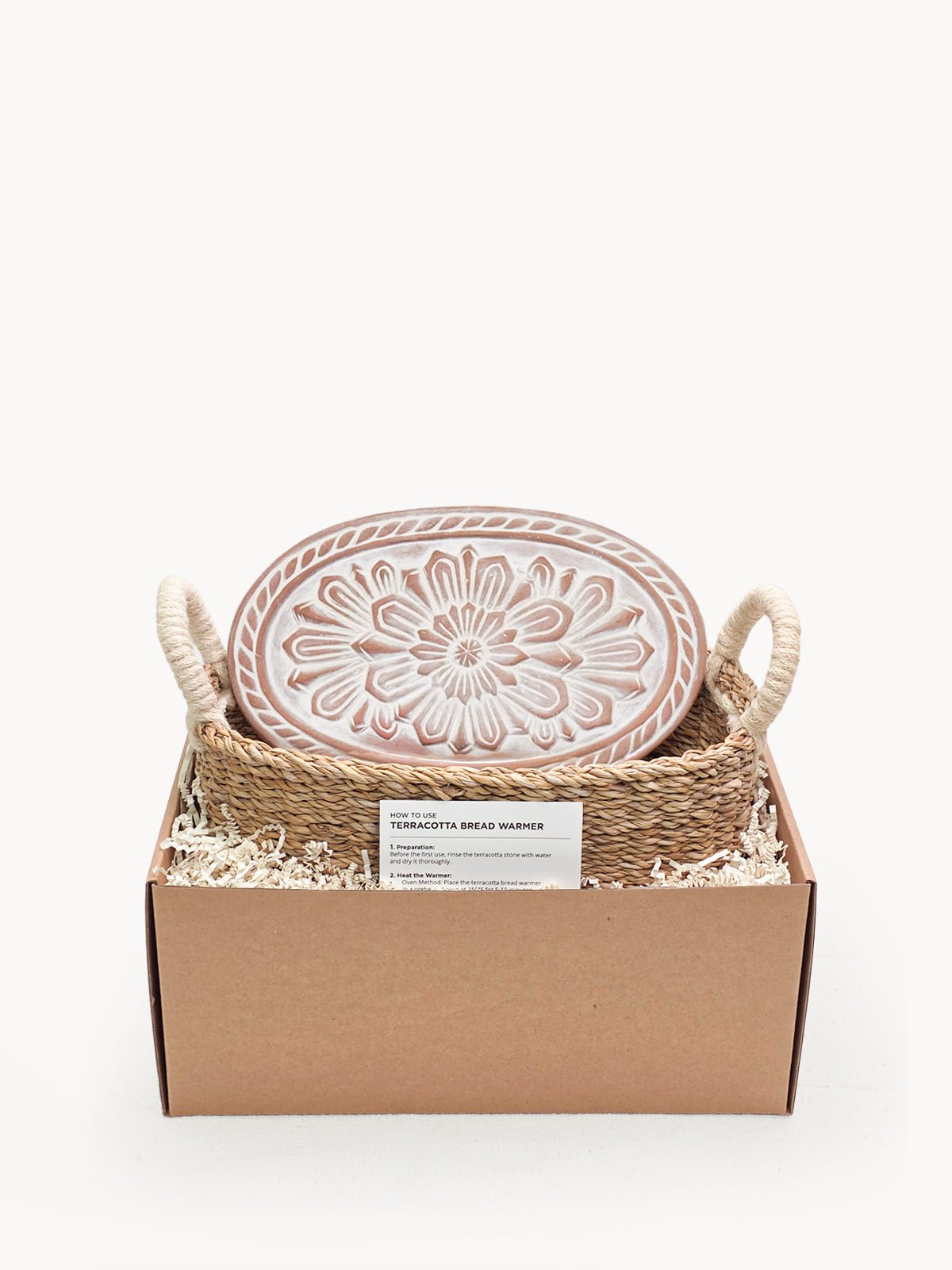 Bread Warmer & Basket - Flower - Veranda & Vessel Home Living