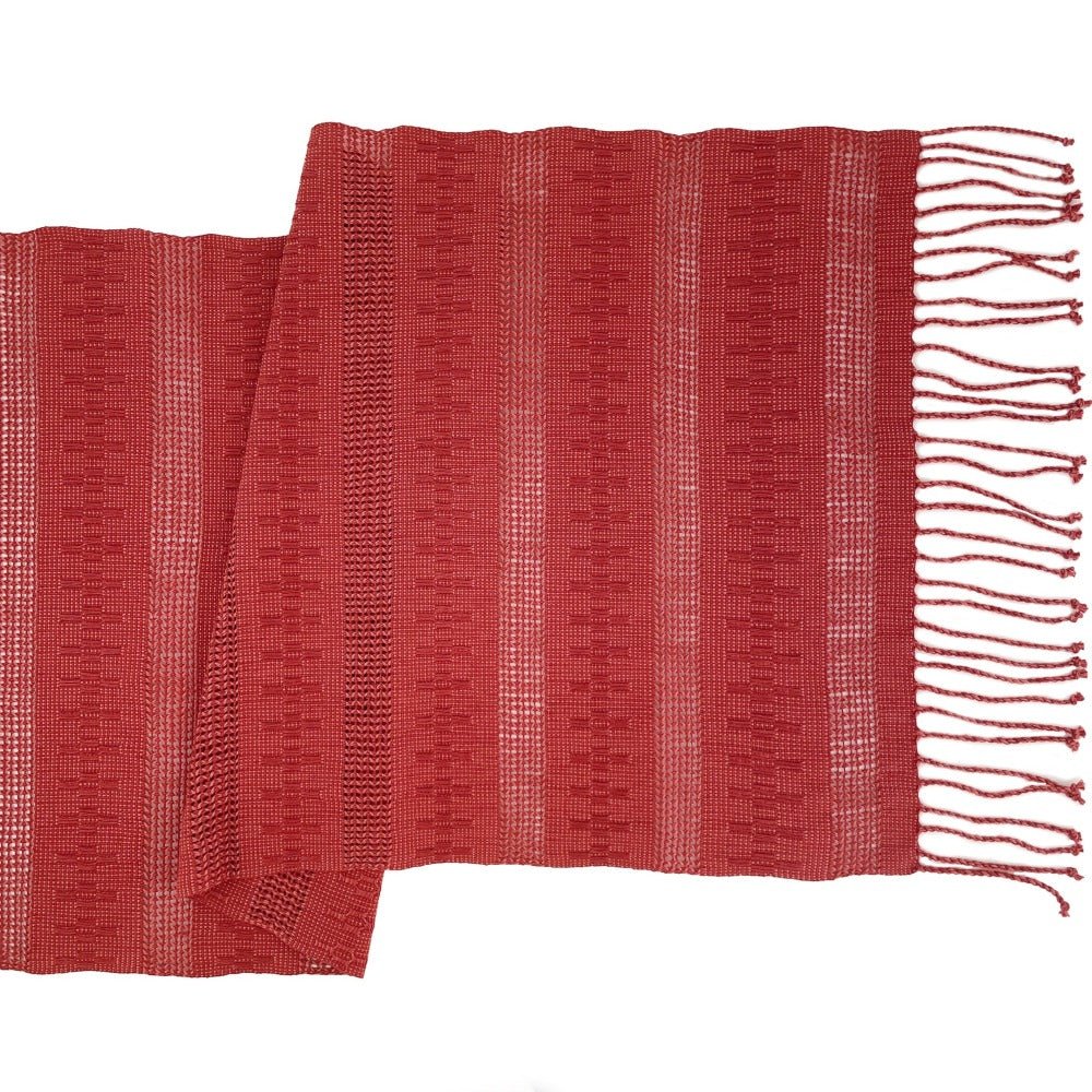 Calado Table Runner in Terracotta - Veranda & Vessel Home Living