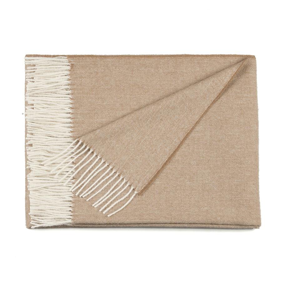 Herringbone Alpaca Throw - Veranda & Vessel Home Living