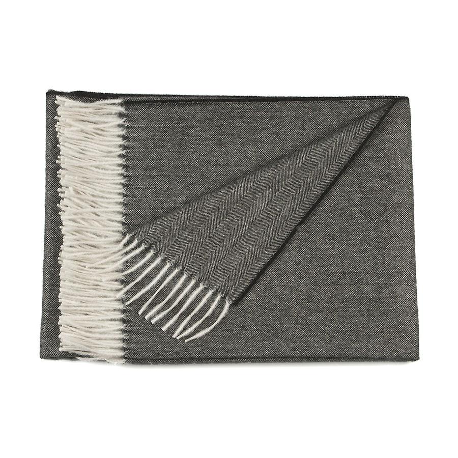 Herringbone Alpaca Throw - Veranda & Vessel Home Living