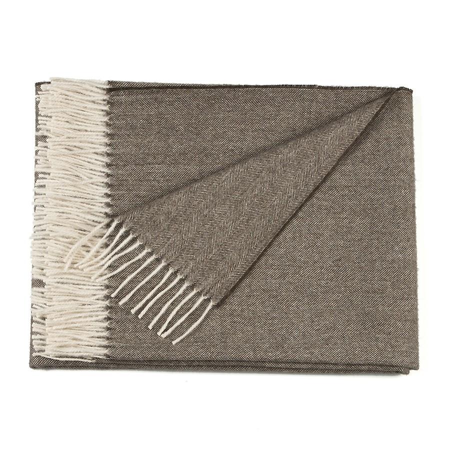 Herringbone Alpaca Throw - Veranda & Vessel Home Living