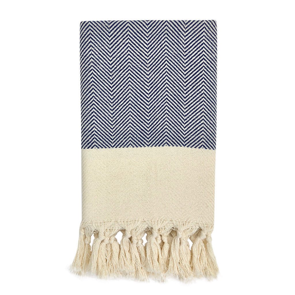 Herringbone Turkish Hand Towel - Veranda & Vessel Home Living