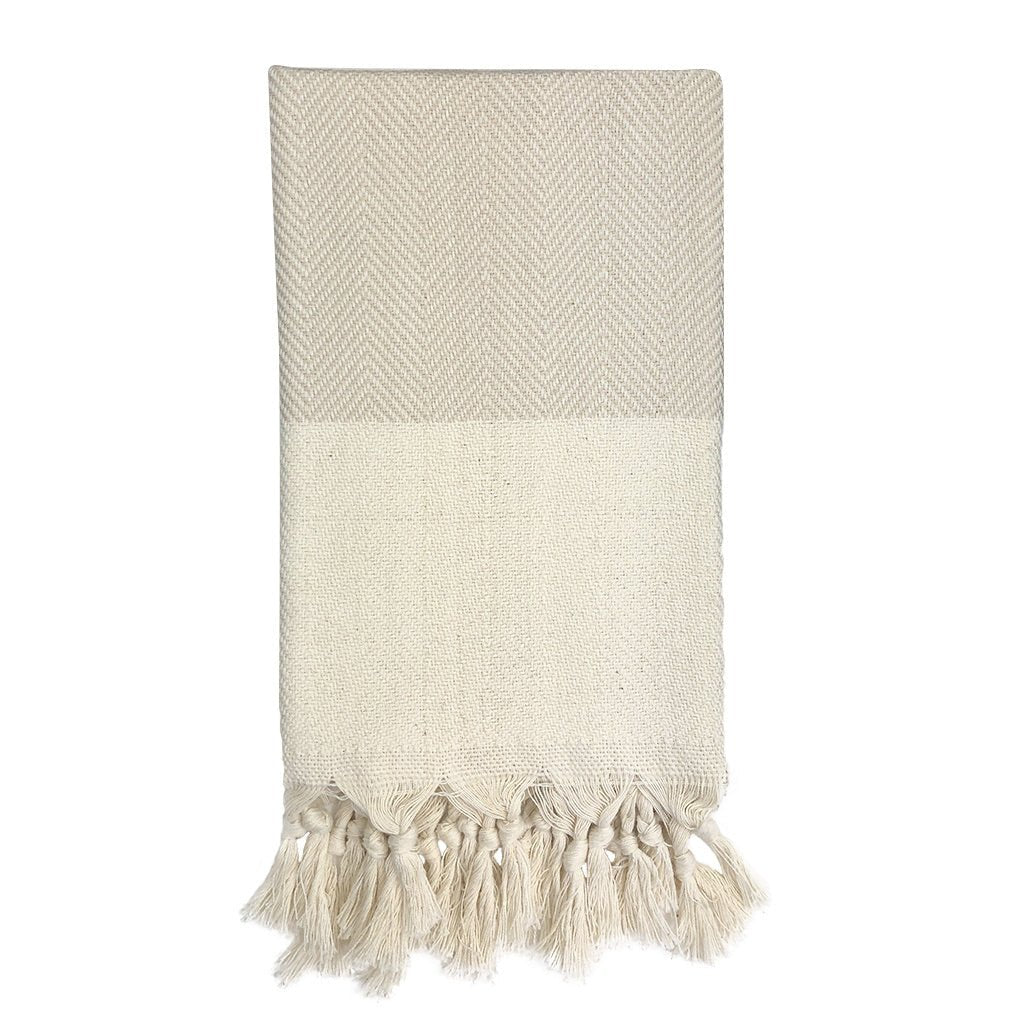 Herringbone Turkish Hand Towel - Veranda & Vessel Home Living