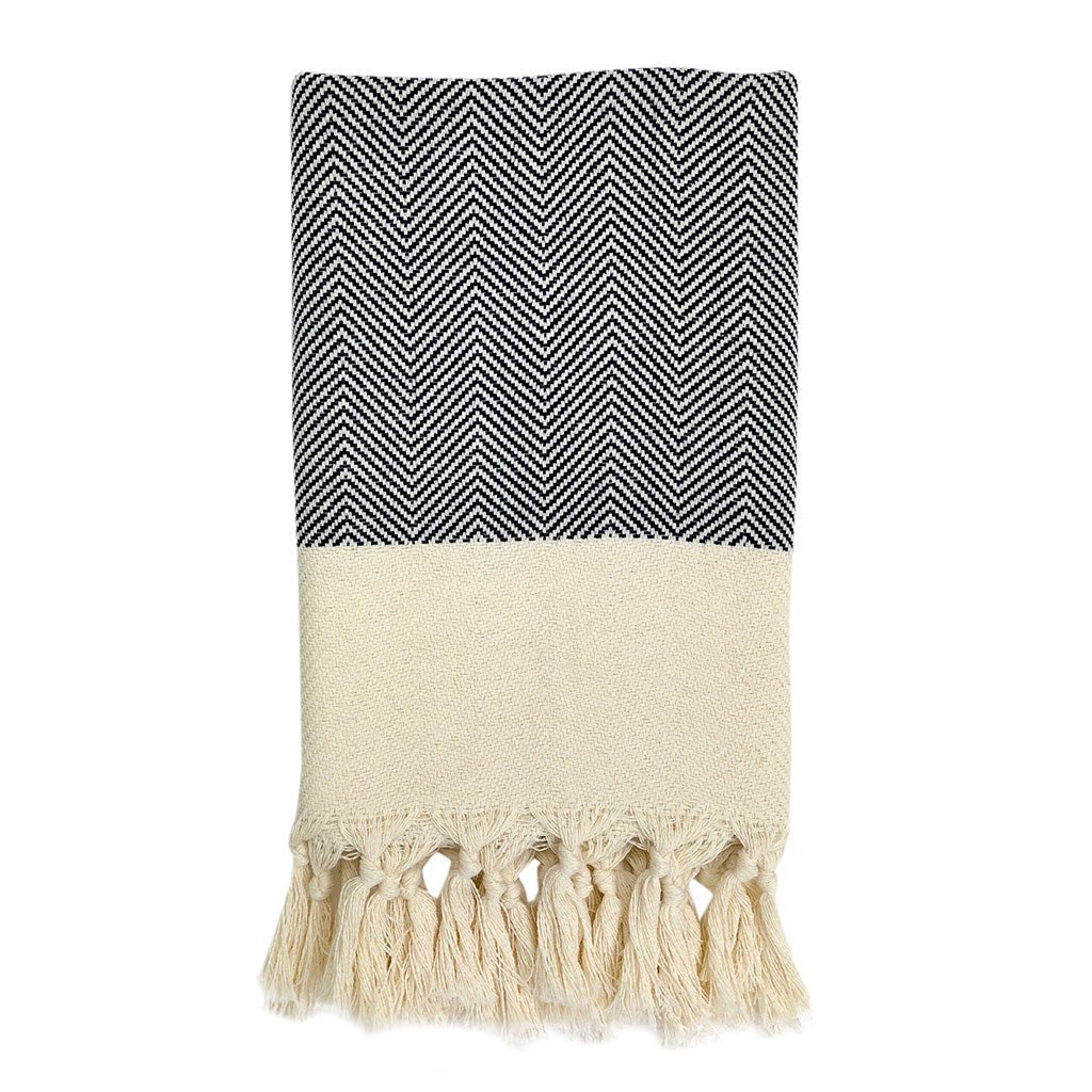 Herringbone Turkish Hand Towel - Veranda & Vessel Home Living