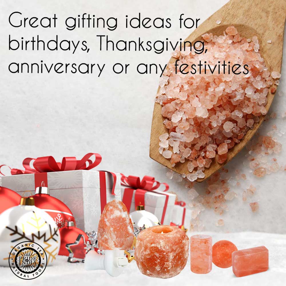 Himalayan Pink Salt Tea Light Holder by Pride of India – Salt Candle Holder – Room Décor Item – Great for Creating an Ambiance – Ideal for Home & Spa Uses – Natural Shape - Veranda & Vessel Home Living