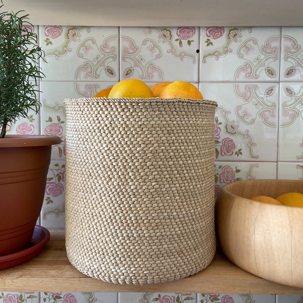 Iringa Basket Natural - Veranda & Vessel Home Living