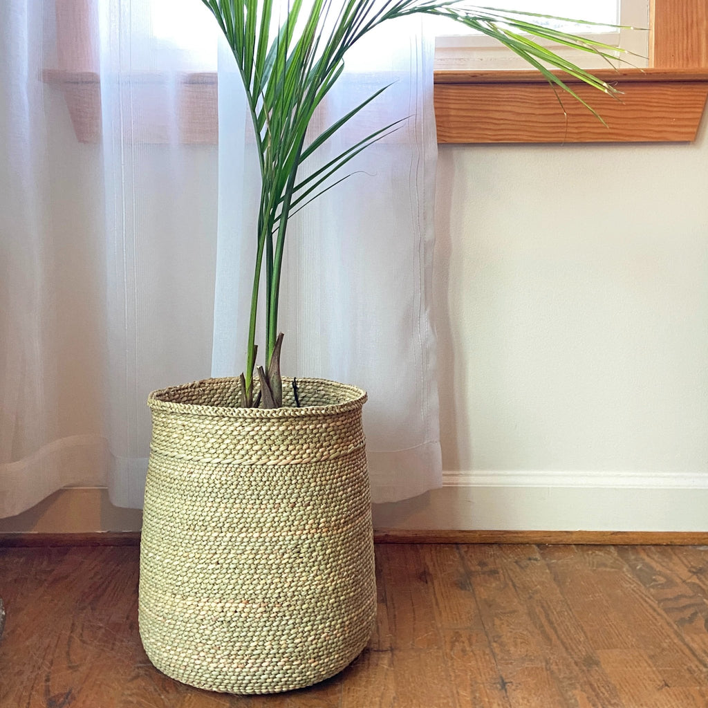 Iringa Basket Natural - Veranda & Vessel Home Living