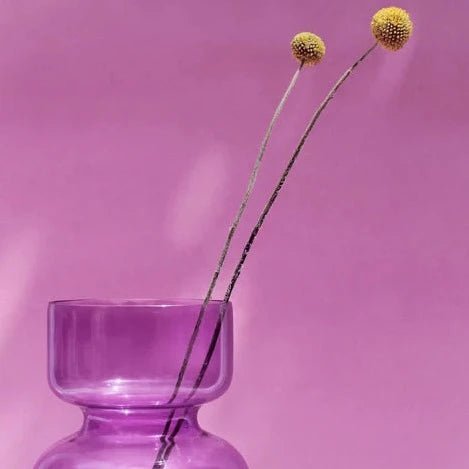 Iris Glass Vase - Veranda & Vessel Home Living