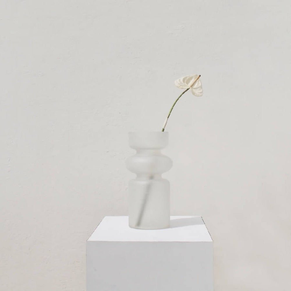 Iris Glass Vase - Veranda & Vessel Home Living