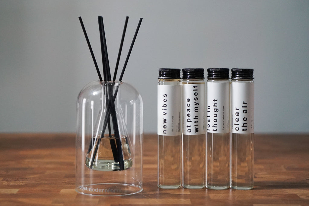 lost in thought (balsam + saffron + clove) - diffuser set - Veranda & Vessel Home Living