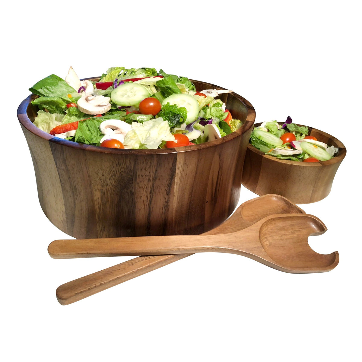 Maribo Large Salad Bowl with Servers - Veranda & Vessel Home Living
