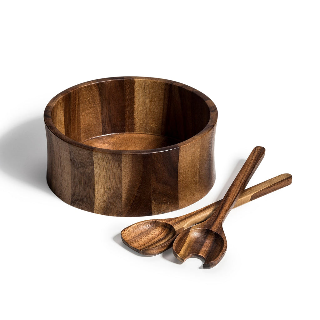 Maribo Large Salad Bowl with Servers - Veranda & Vessel Home Living