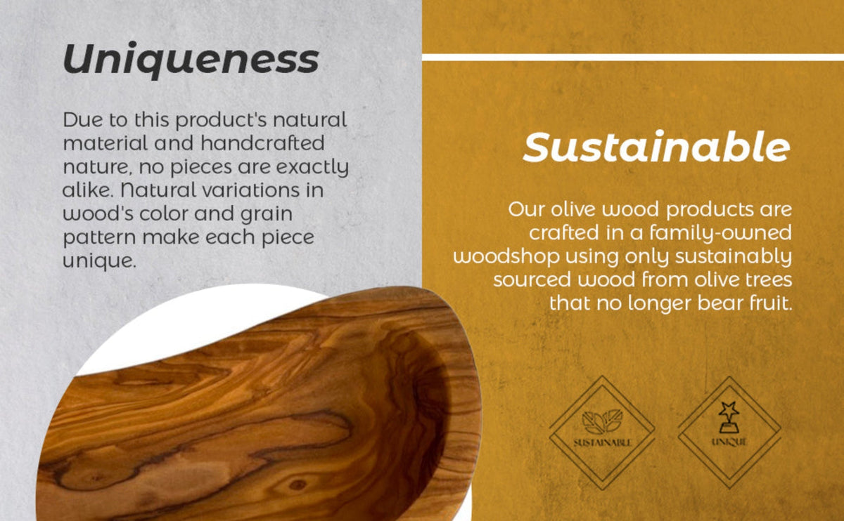 Mediterranean Olive Wood Multi-Purpose Bowl - Veranda & Vessel Home Living