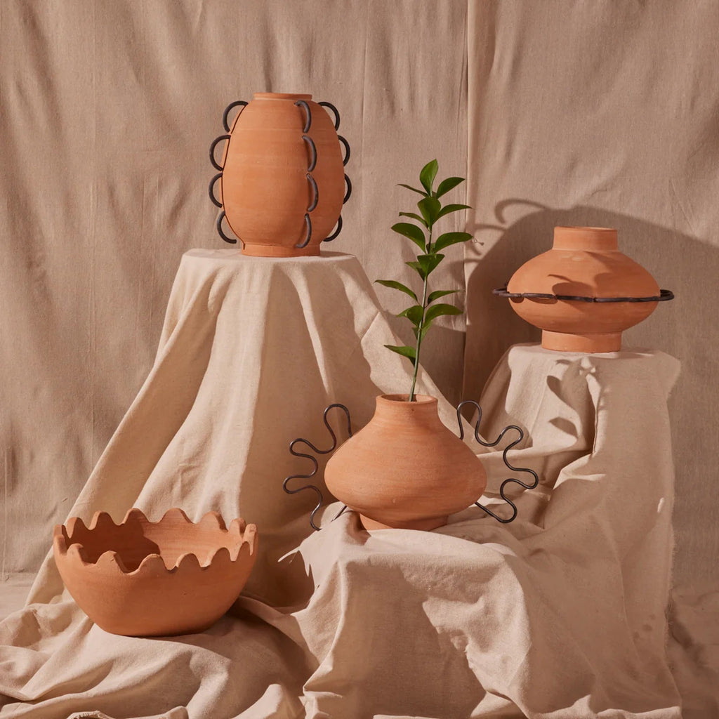 Nada Terracotta Vessel - Veranda & Vessel Home Living
