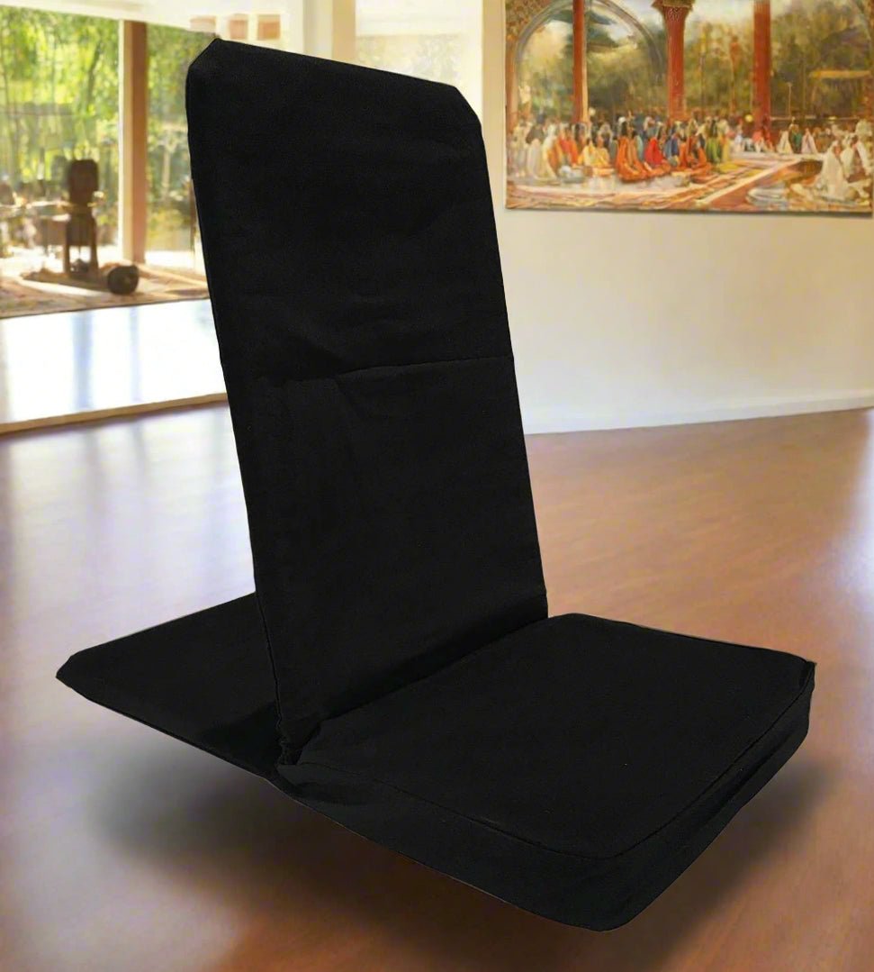 OMSutra Folding Meditation Chair – Portable Comfort for Meditation, Yoga, and More - Veranda & Vessel Home Living