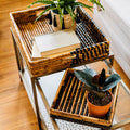Parker Banana Leaf Trays - Veranda & Vessel Home Living