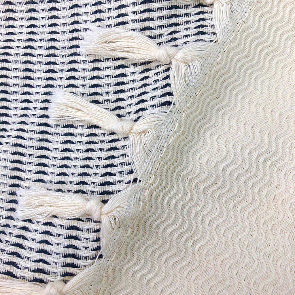 Plush Wavy Turkish Throw - Veranda & Vessel Home Living