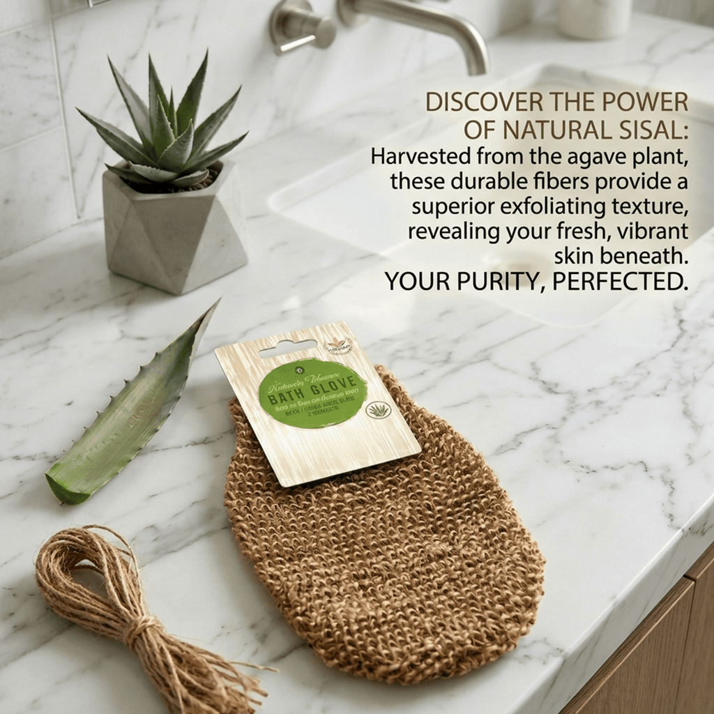 Sisal Hemp Bath Glove - Veranda & Vessel Home Living