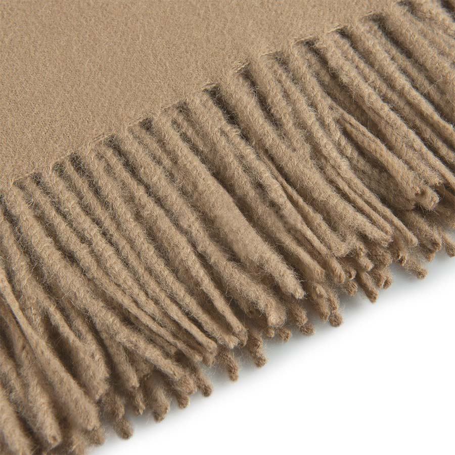 Solid Color Alpaca Throw - Veranda & Vessel Home Living