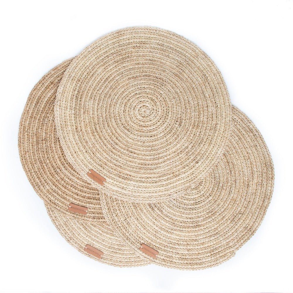 Spiral Placemat - set of 4 - Veranda & Vessel Home Living