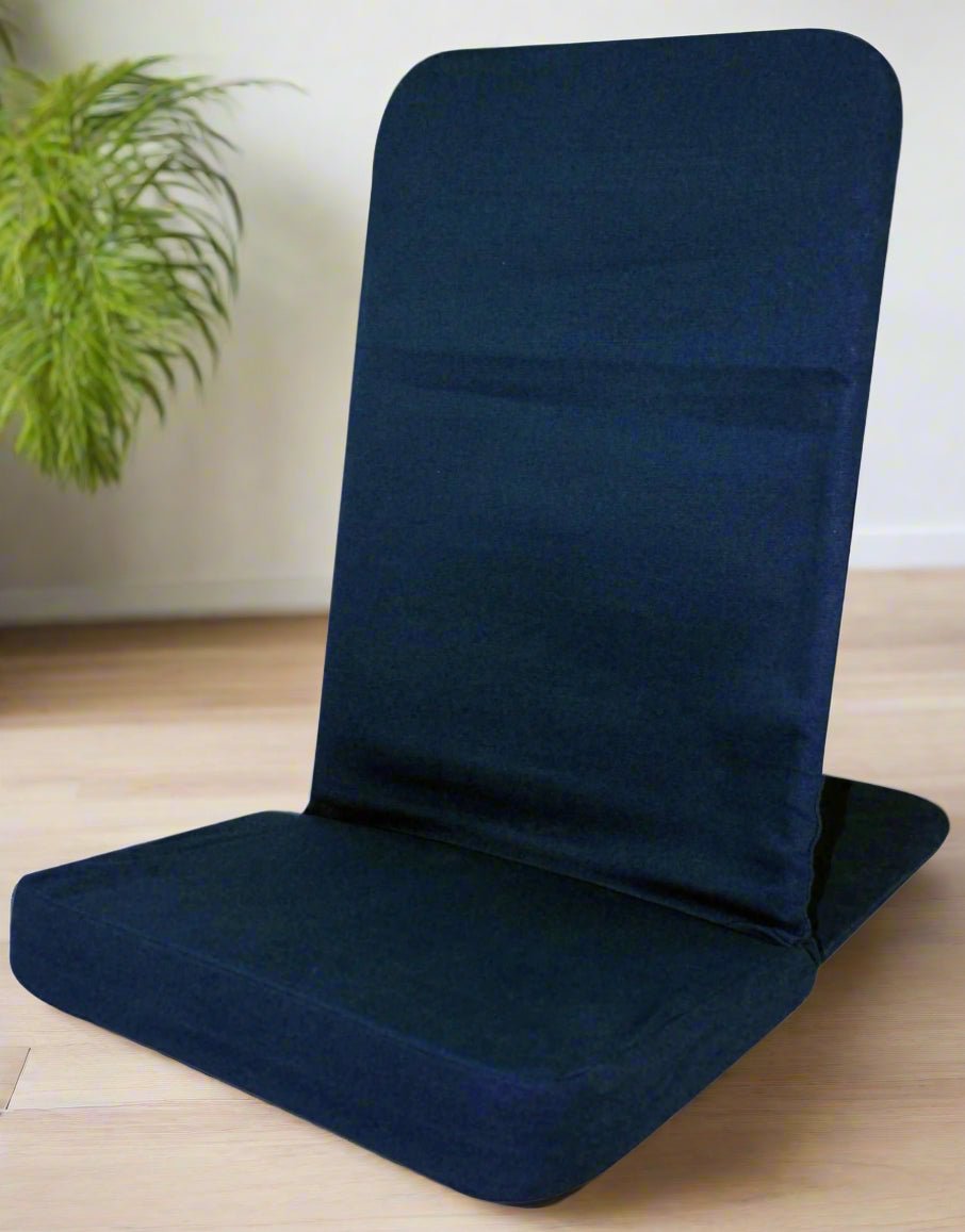 Stackable & Reclining Meditation easy floor Chair - Regular - Veranda & Vessel Home Living