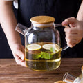 Thermo Glass Teapot 54 Fl Oz | High temperature and shock resistant - Veranda & Vessel Home Living