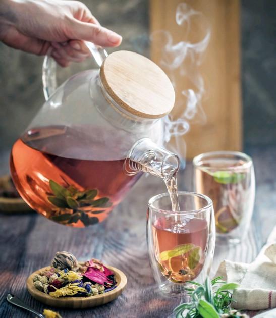 Thermo Glass Teapot 54 Fl Oz | High temperature and shock resistant - Veranda & Vessel Home Living